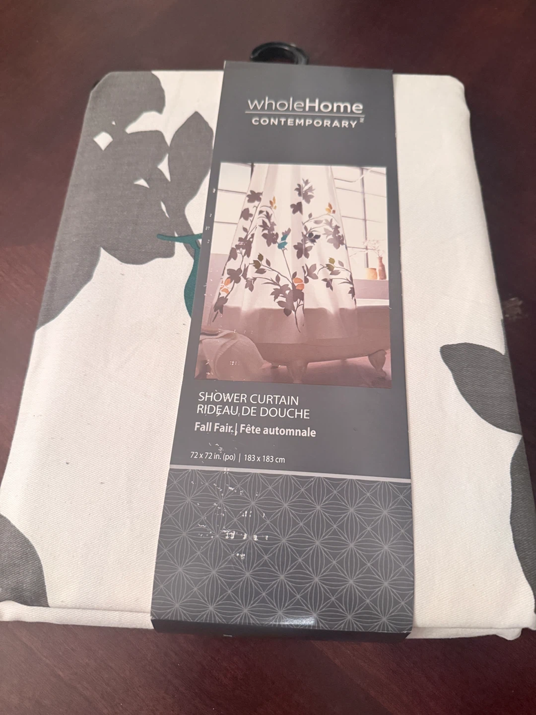 WholeHome Fall Fair Shower Curtain