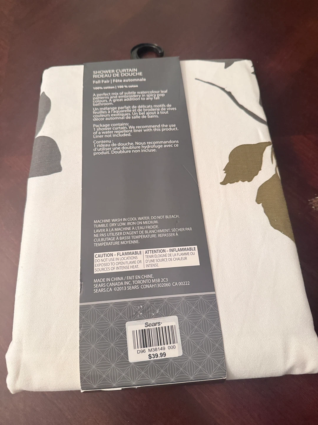 WholeHome Fall Fair Shower Curtain - photo 2