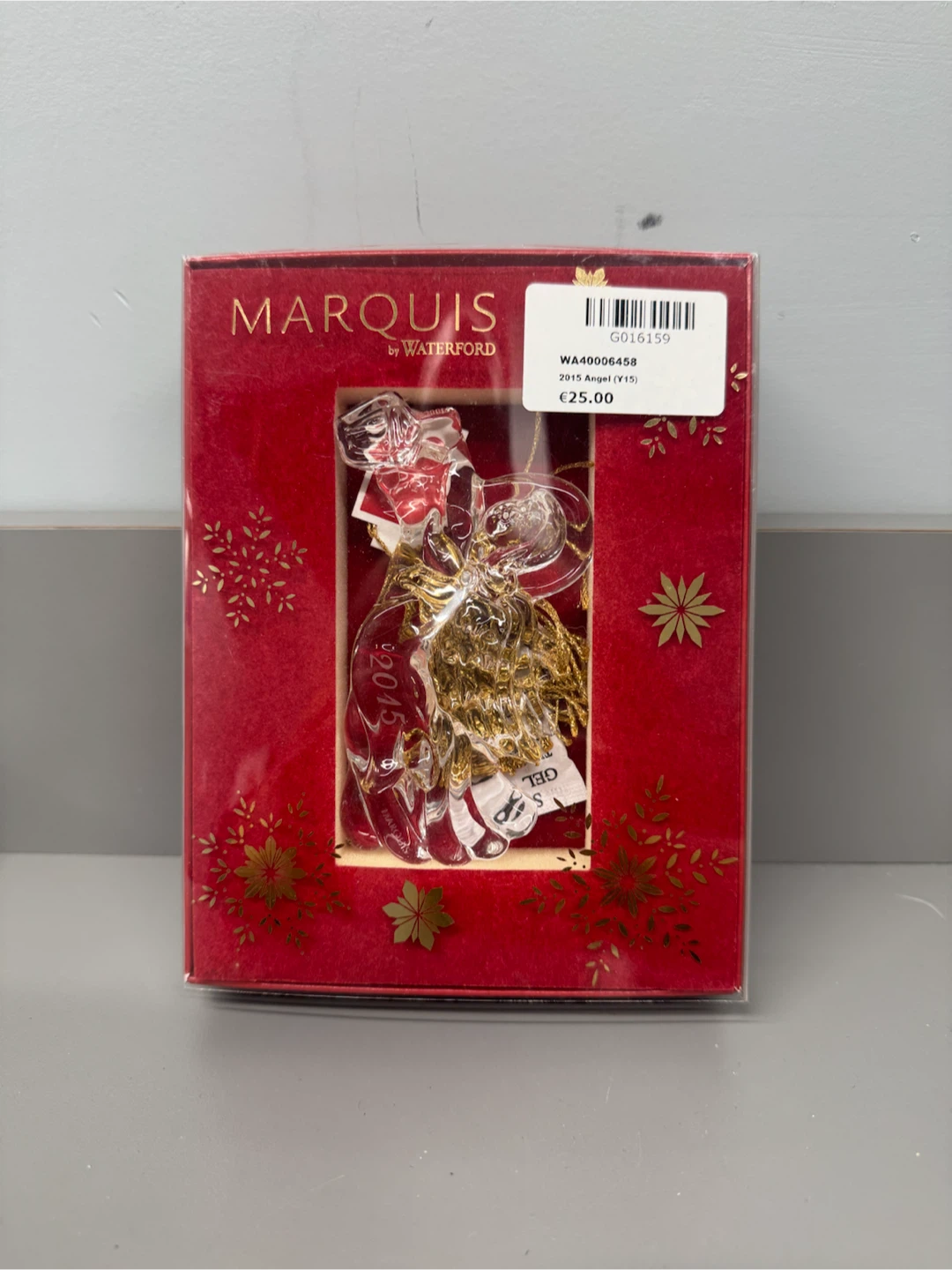 Marquis by Waterford Angel Ornament 2015