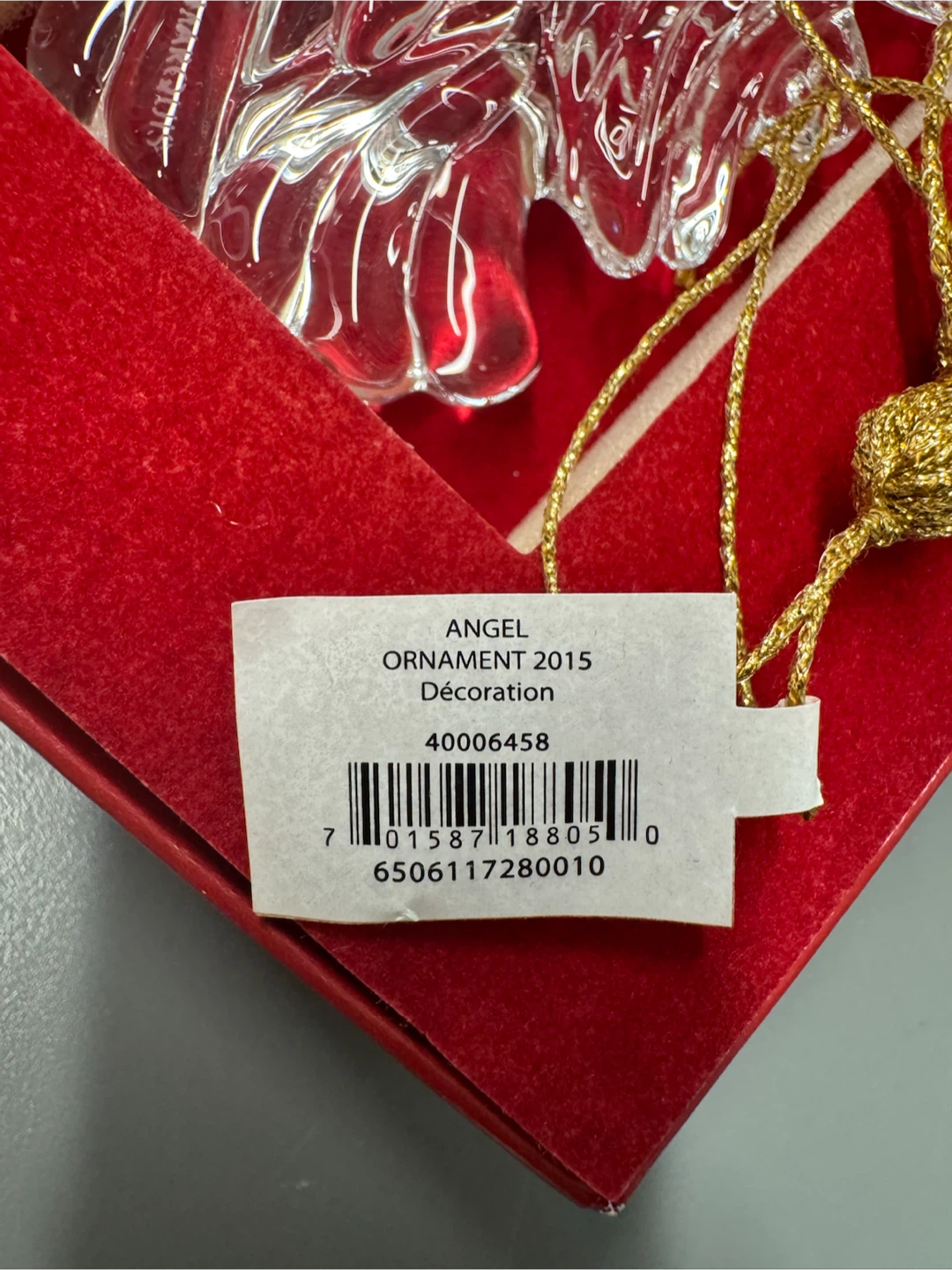 Marquis by Waterford Angel Ornament 2015 - photo 3