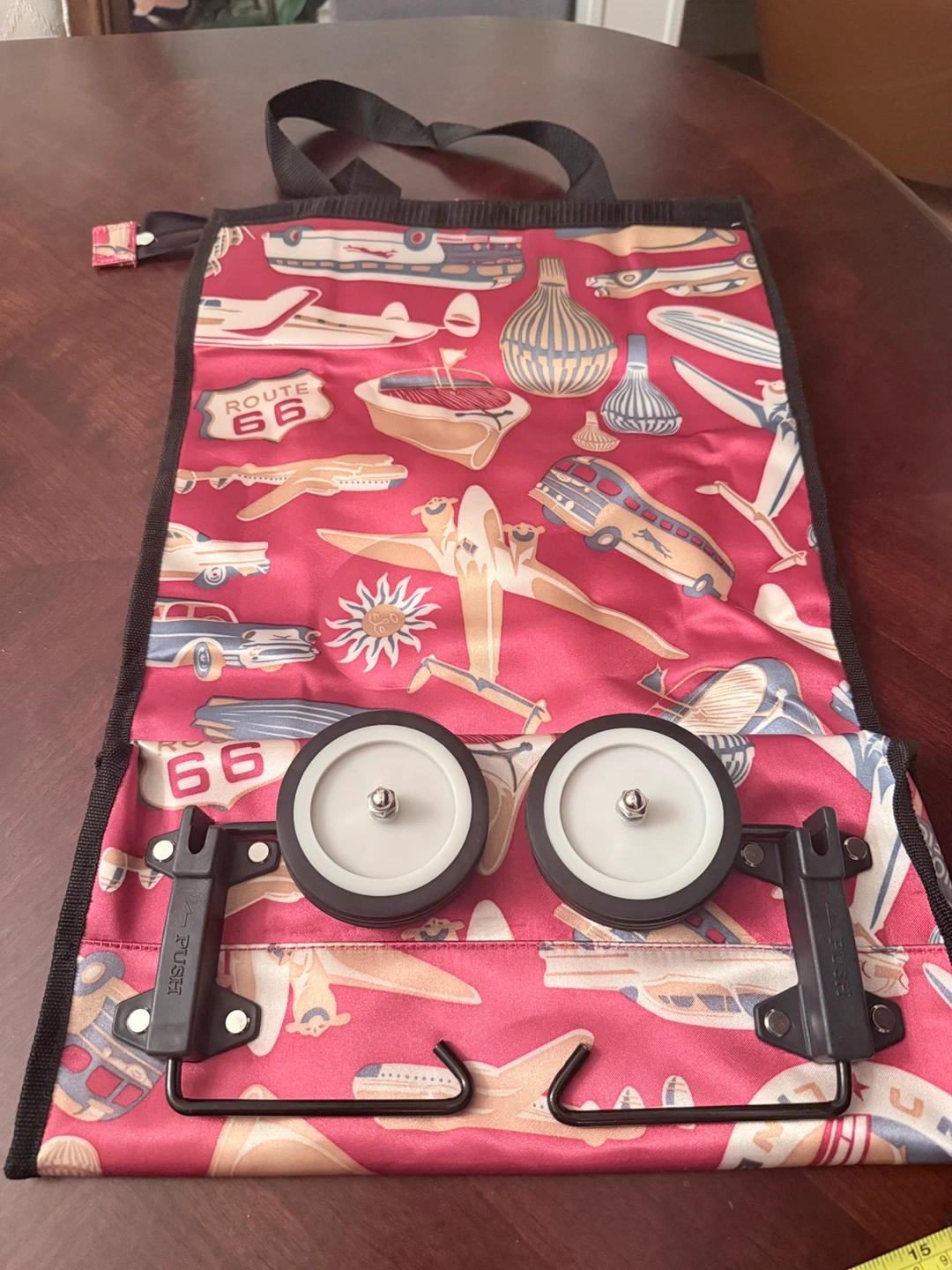 Foldable rolling shopping bag - photo 5