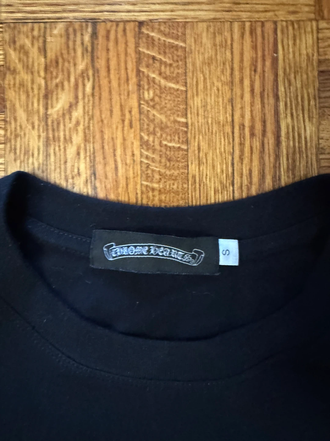 Chrome Hearts Black T-Shirt - photo 3