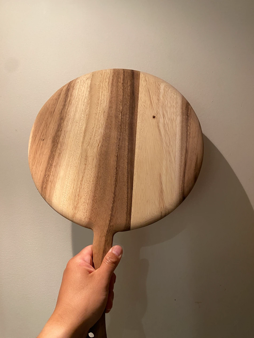be home round wooden serving board - photo 3