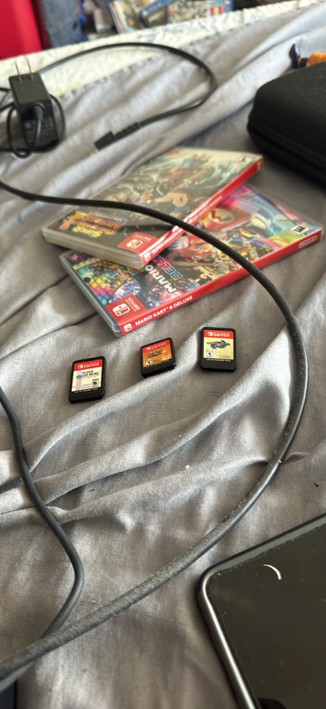 Nintendo Switch Console with Games
