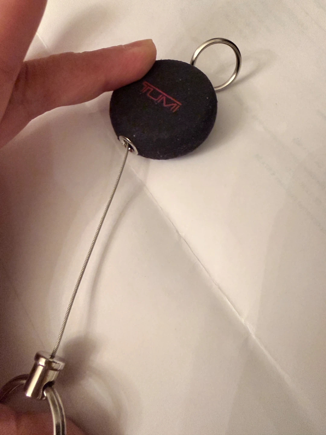 TUMI Retractable Key Fob - photo 2
