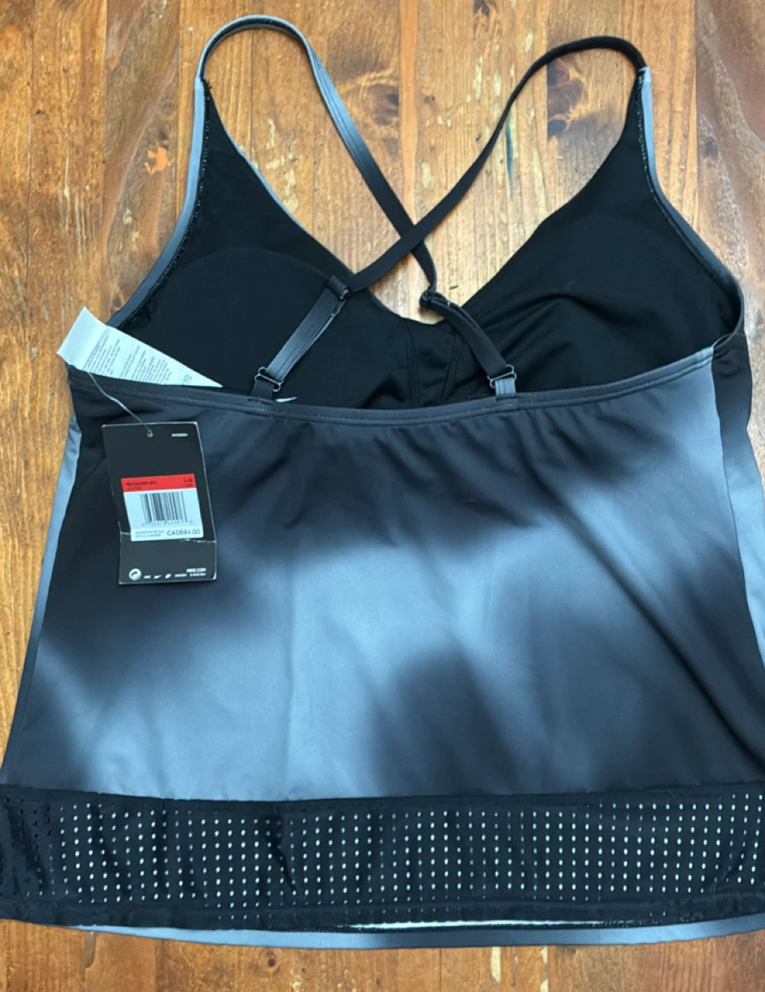 New Nike Women's Crossback Tankini  Top - L/G - photo 3