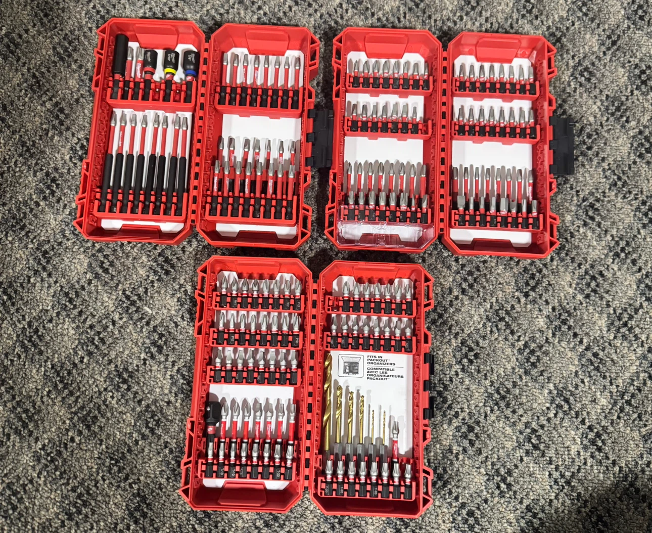 Milwaukee Shockwave Impact Duty Bit Set