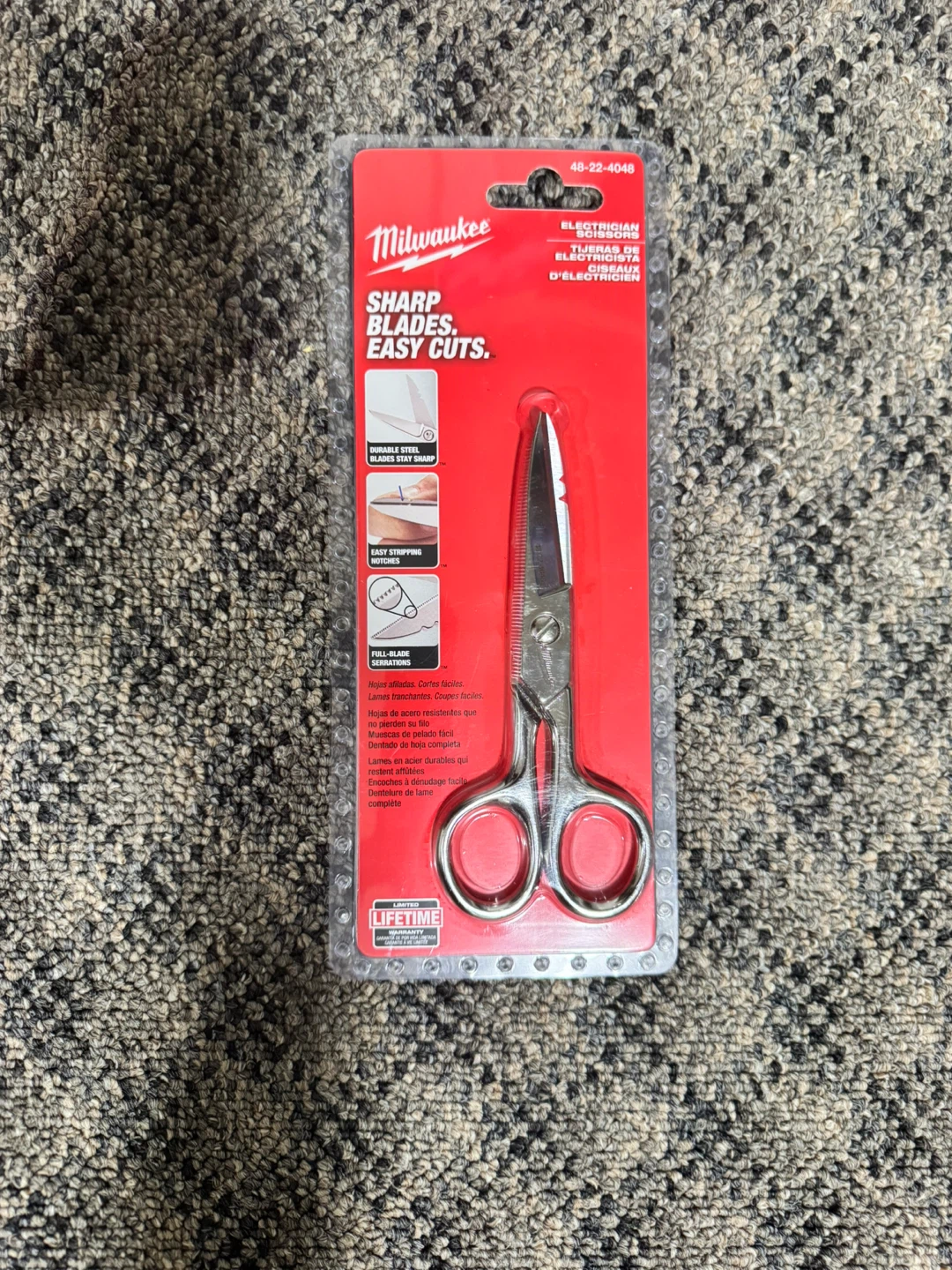 Milwaukee Electrician Scissors 48-22-4048
