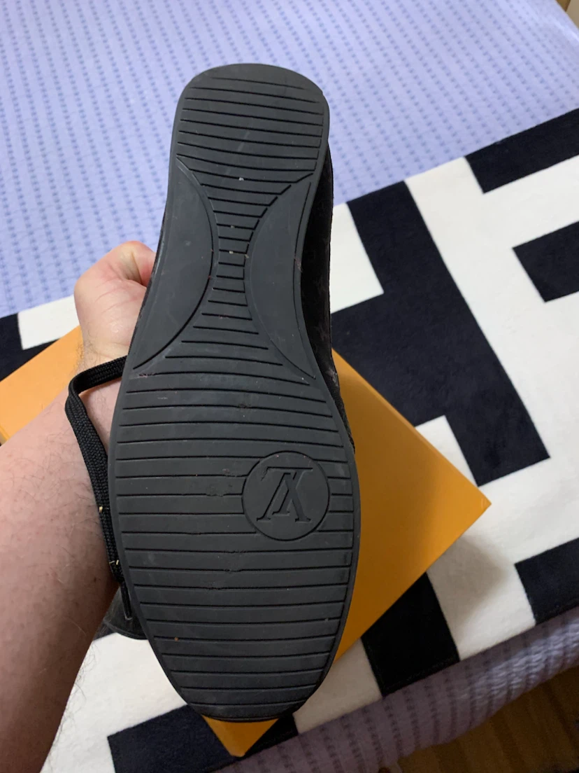 Louis Vuitton Black Monogram Sneakers - photo 4