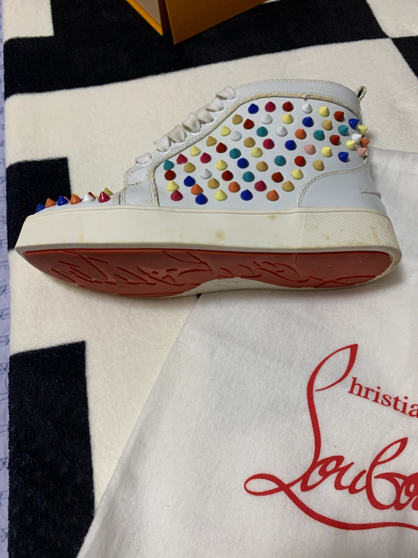 Christian Louboutin Spike High-Top Sneakers - photo 2