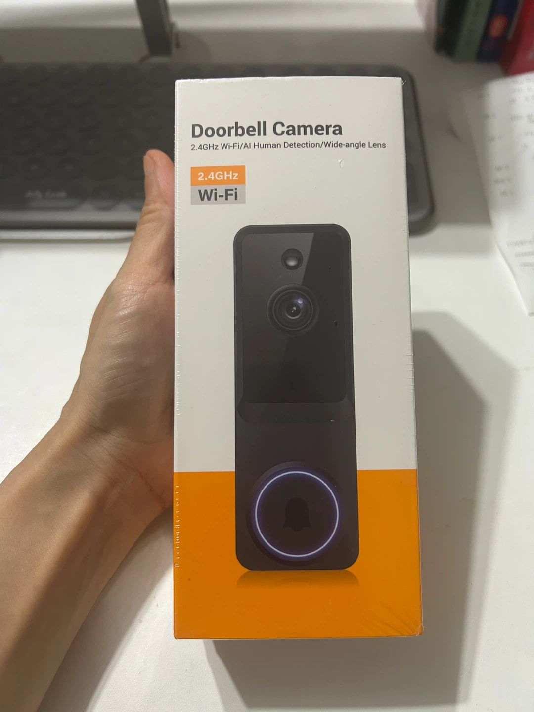 Brand New Doorbell Camera - AI Human Detection, Night Vision