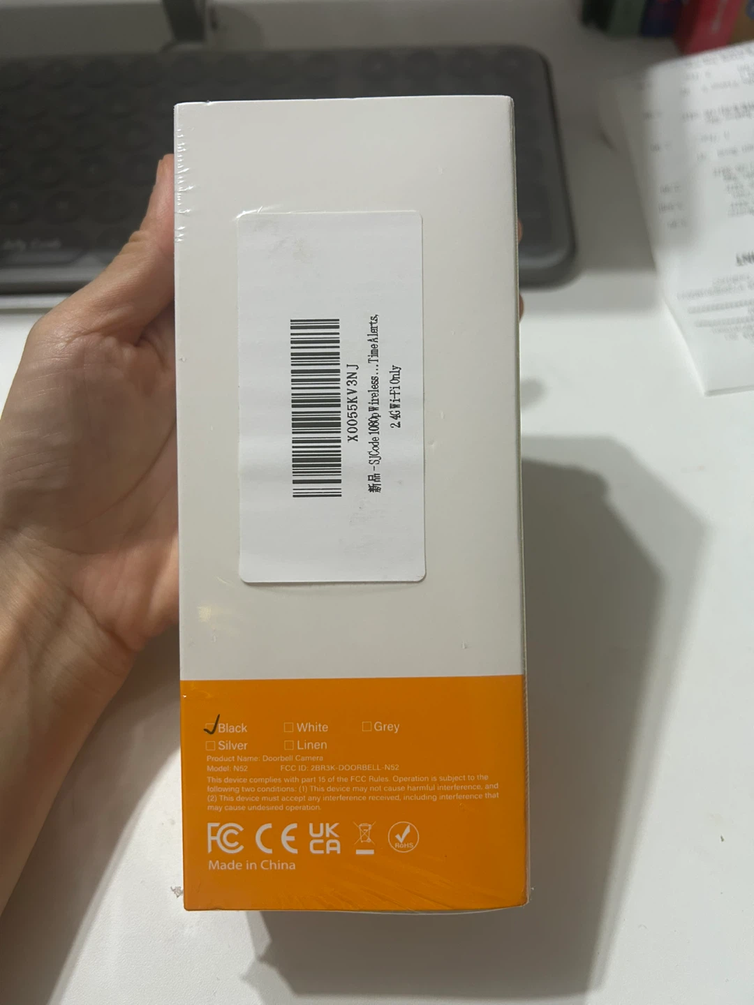 Brand New Doorbell Camera - AI Human Detection, Night Vision - photo 3
