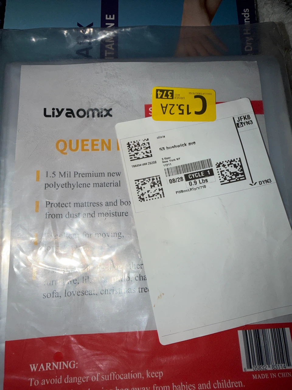 Liyaomix Queen Mattress Bag