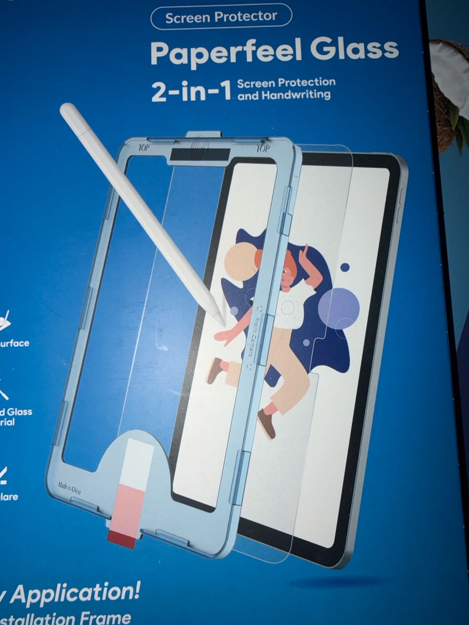 Paperfeel Glass 2-in-1 Screen Protector for iPad