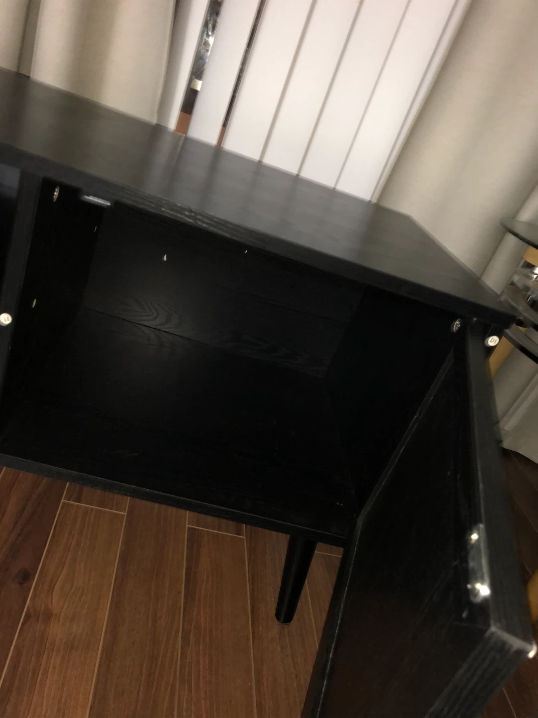 Media Console table with Cane Doors - photo 4