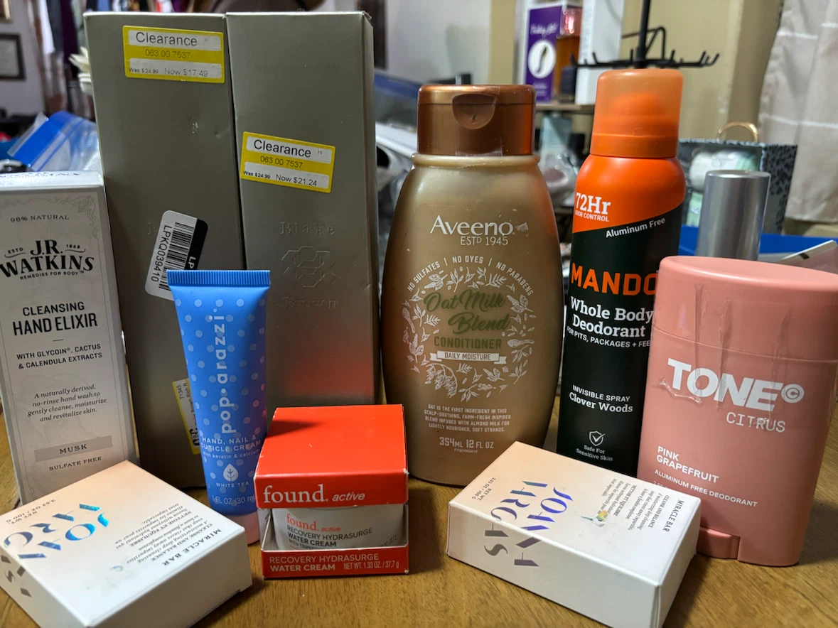 NEW-38 pcs-Assorted Skincare and Haircare Lot - photo 2