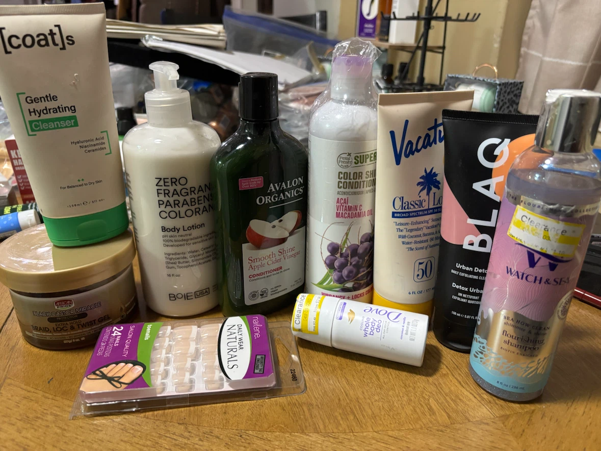 NEW-38 pcs-Assorted Skincare and Haircare Lot - photo 3