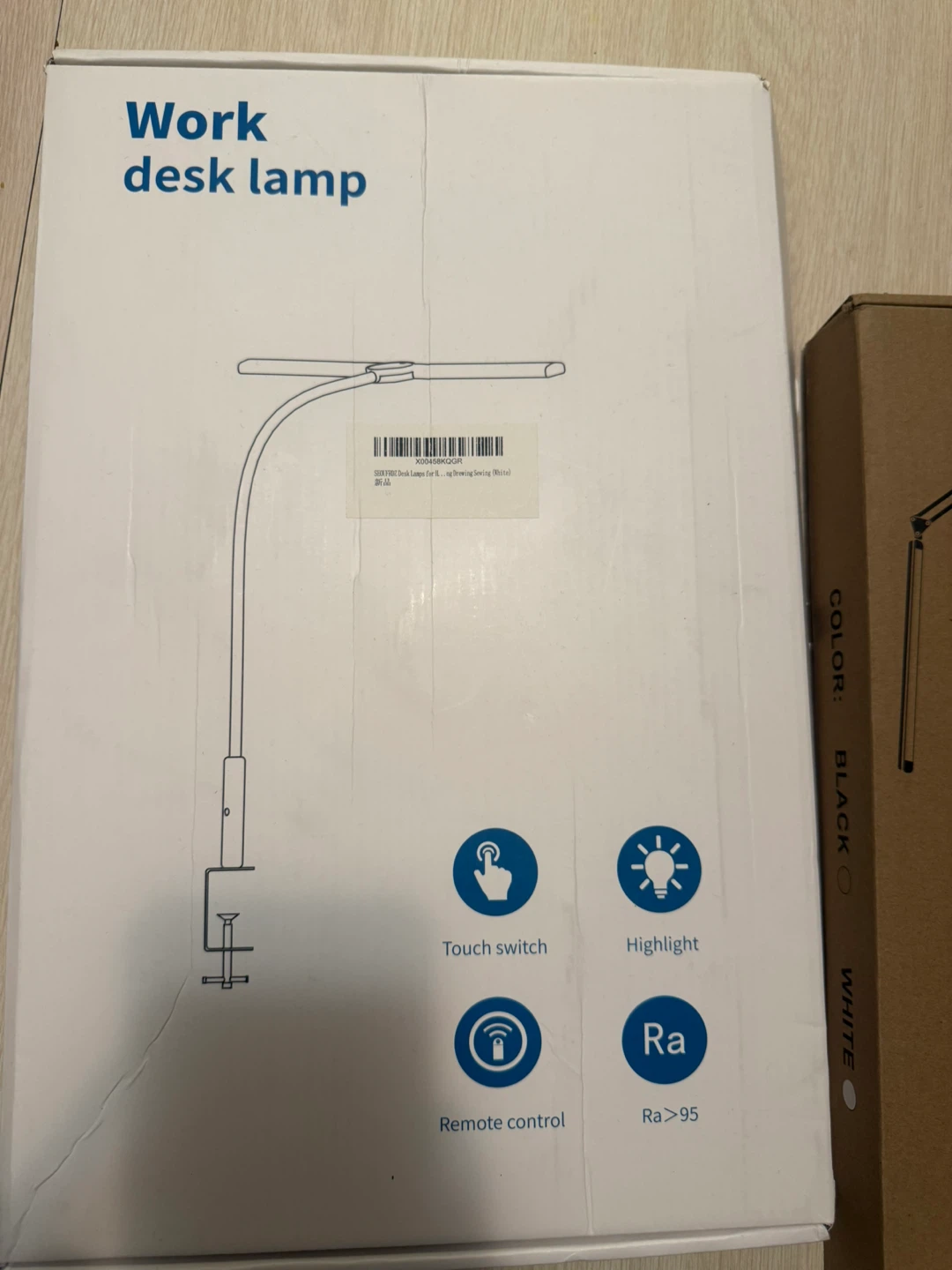 iFalarila 160 LED Clamp Desk Lamp