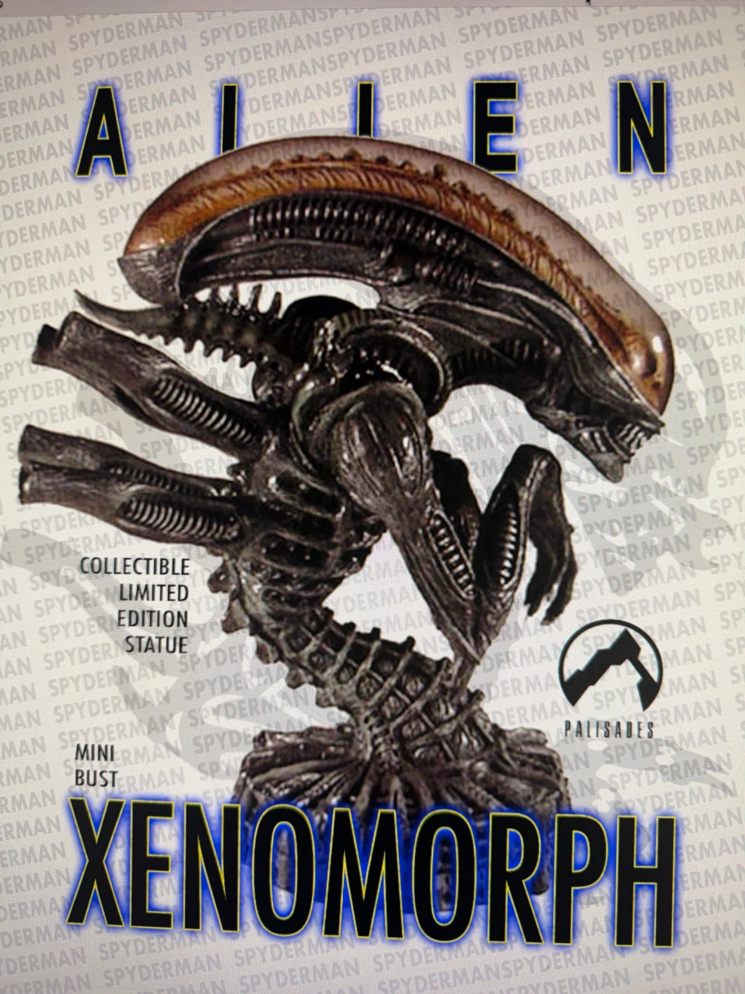 Palisades Alien Xenomorph Limit Ed Mini Bust Statue