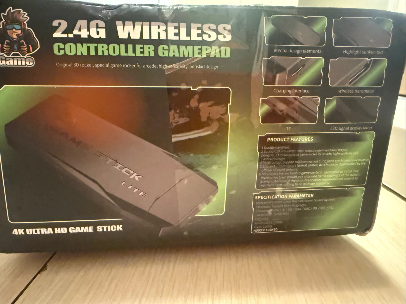 4K Ultra HD Game Stick Lite with Wireless Controllers - photo 3