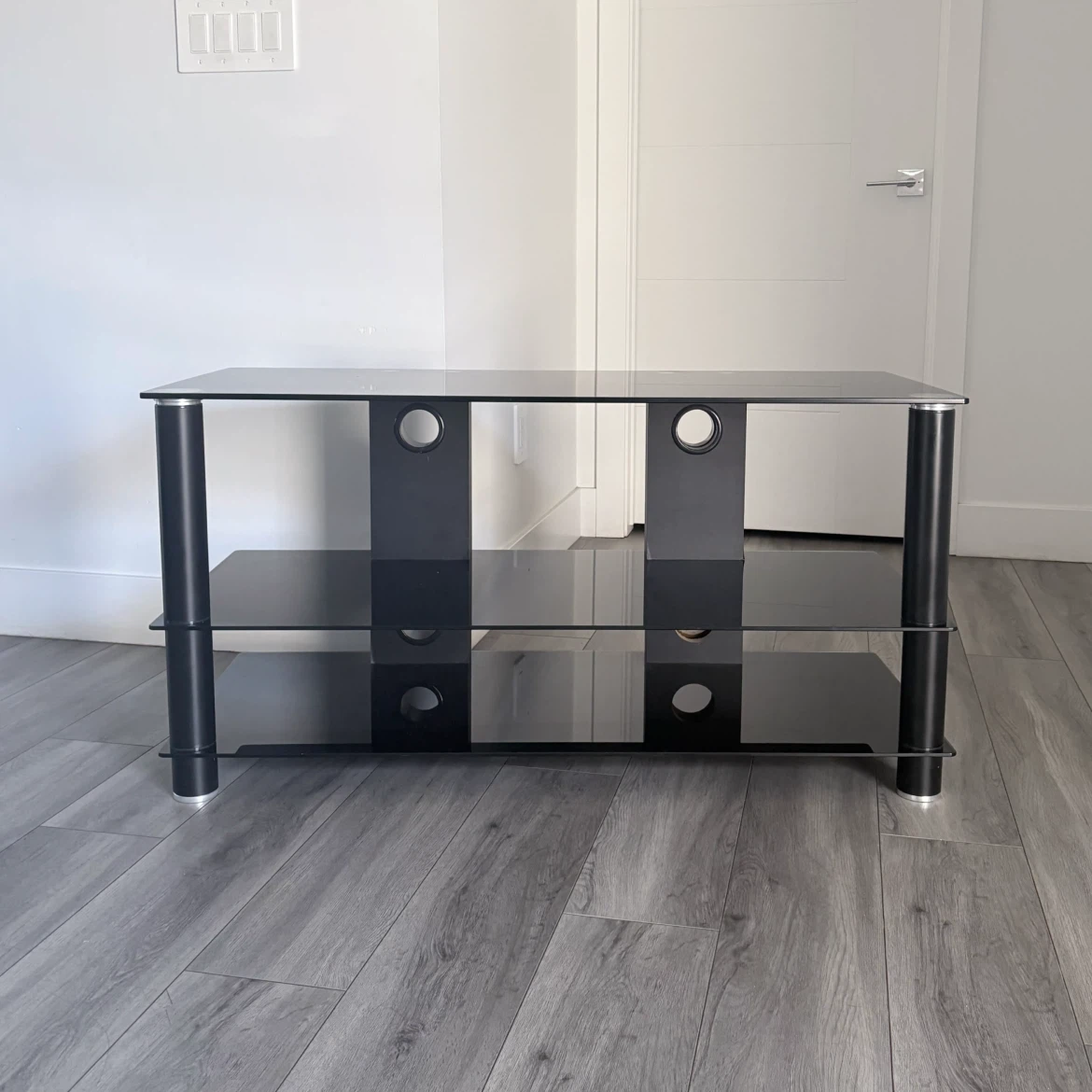 Glass TV Stand - photo 3