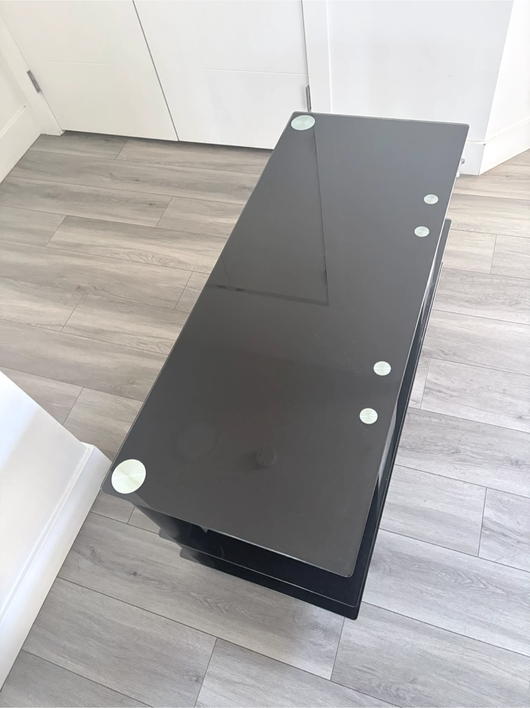 Glass TV Stand - photo 4