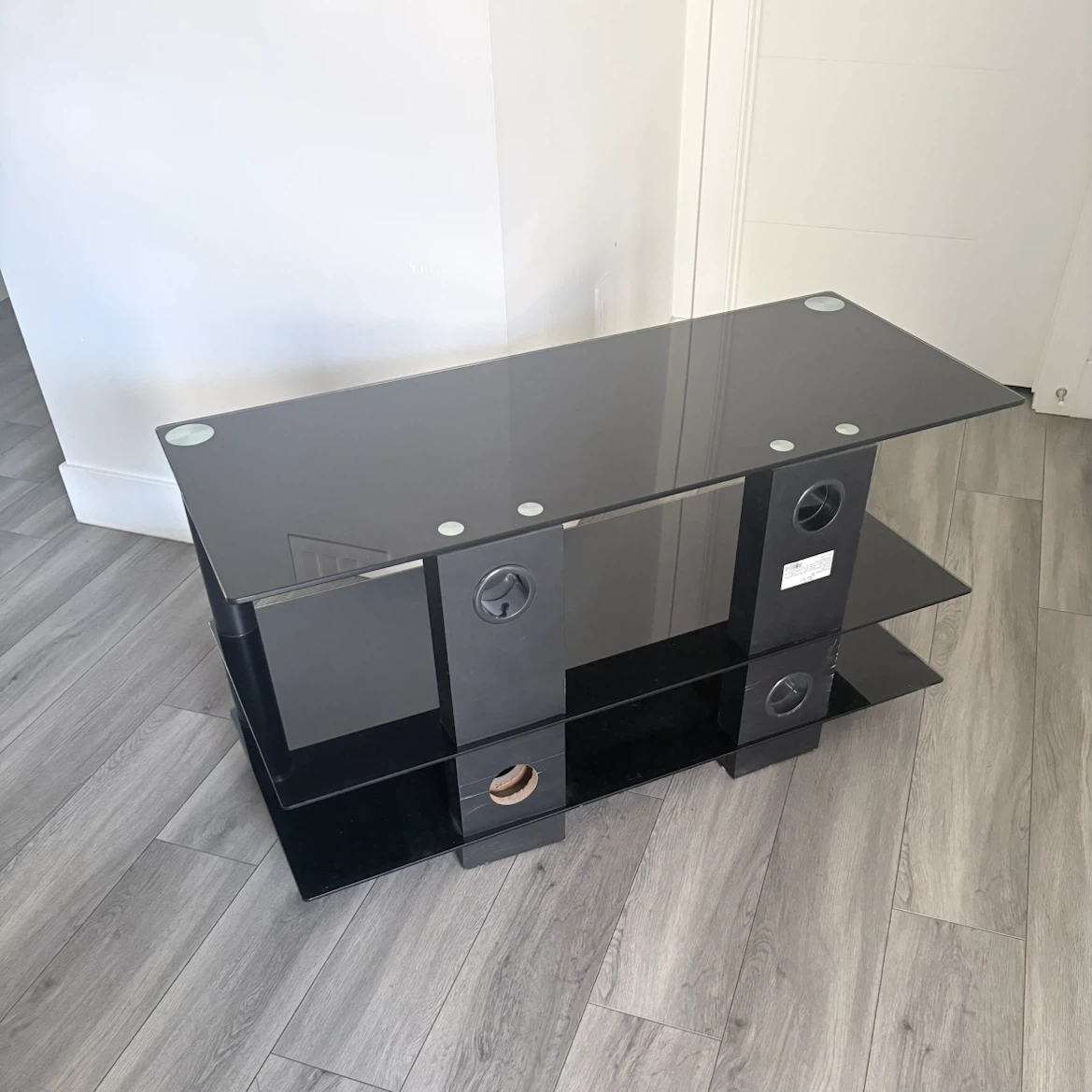 Glass TV Stand - photo 5