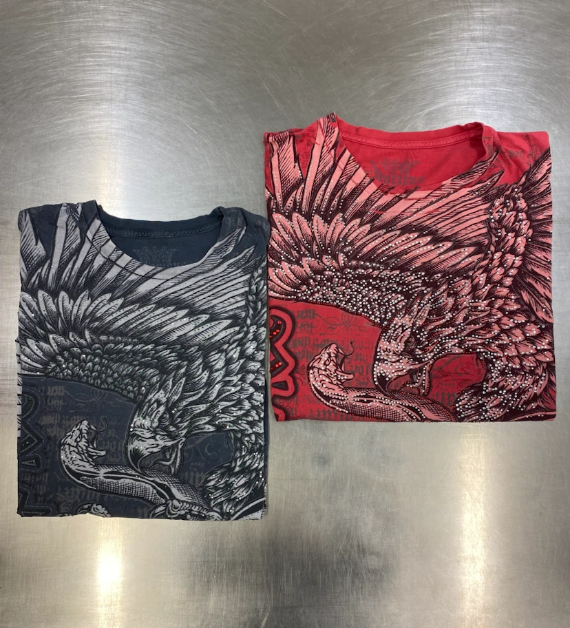 Y2K Affliction ‘Snake & Eagle’ Graphic Tees