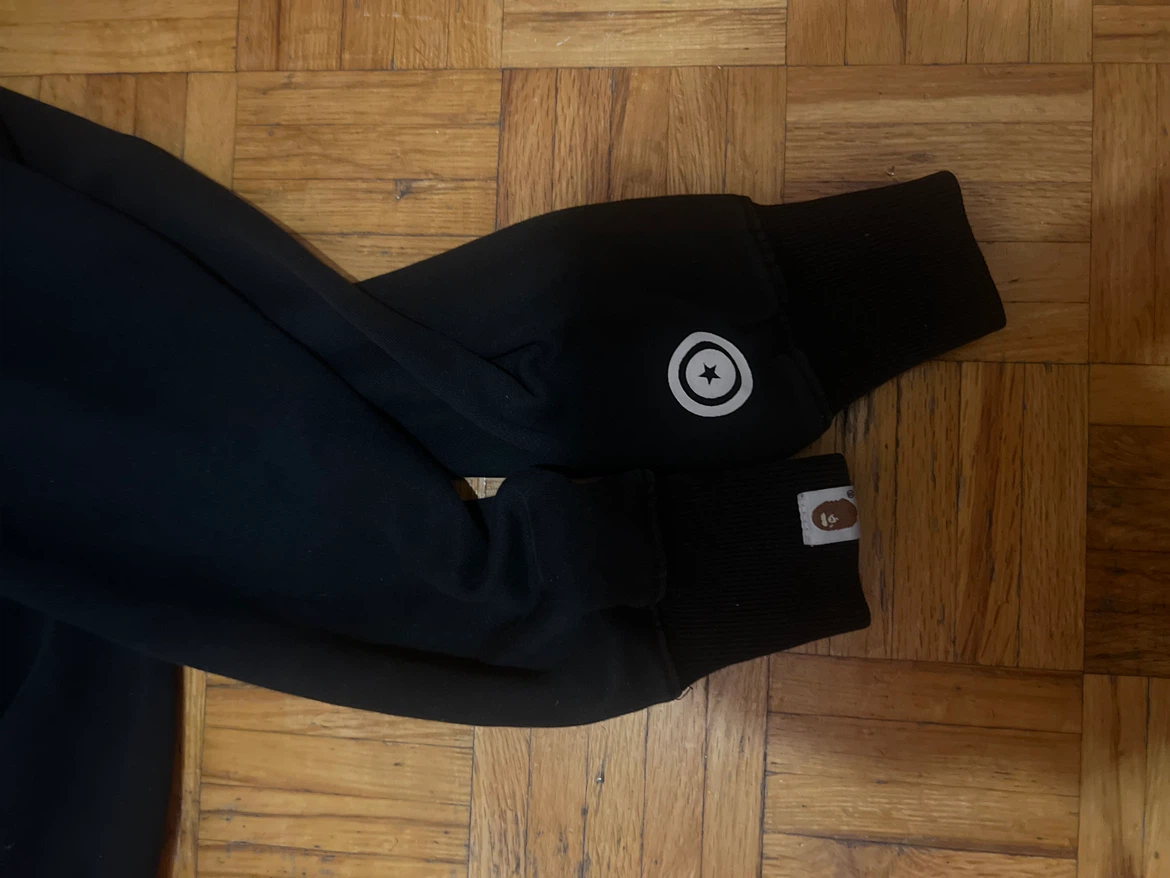 A Bathing Ape Shark Hoodie Black - photo 4