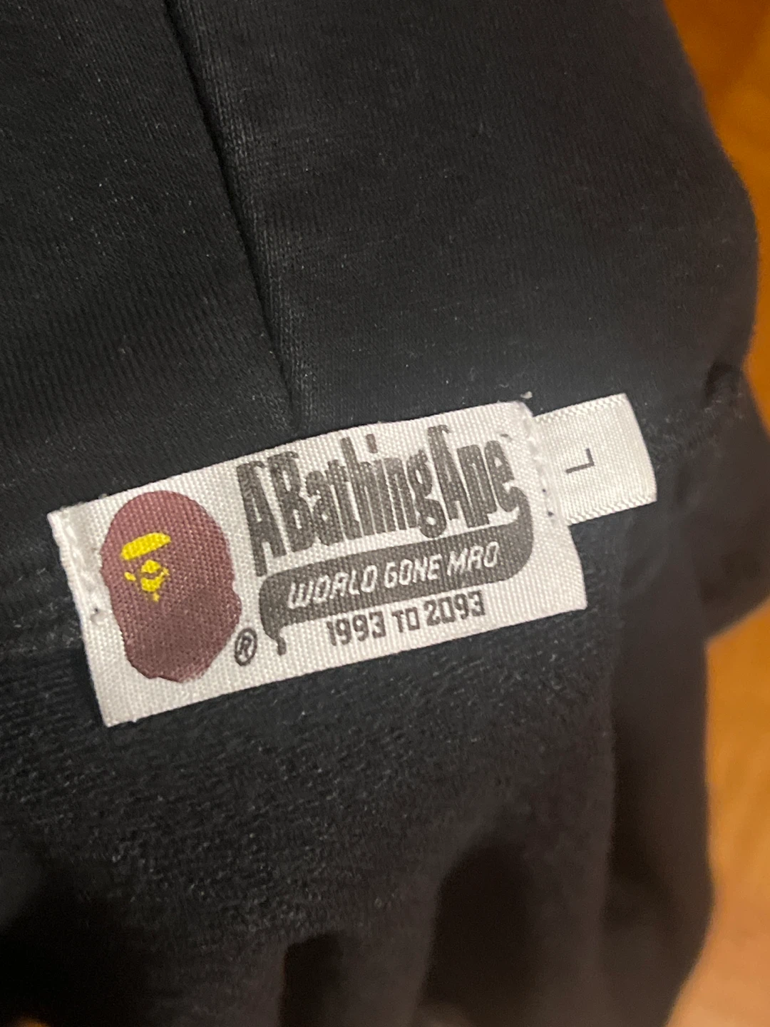 A Bathing Ape Shark Hoodie Black - photo 5