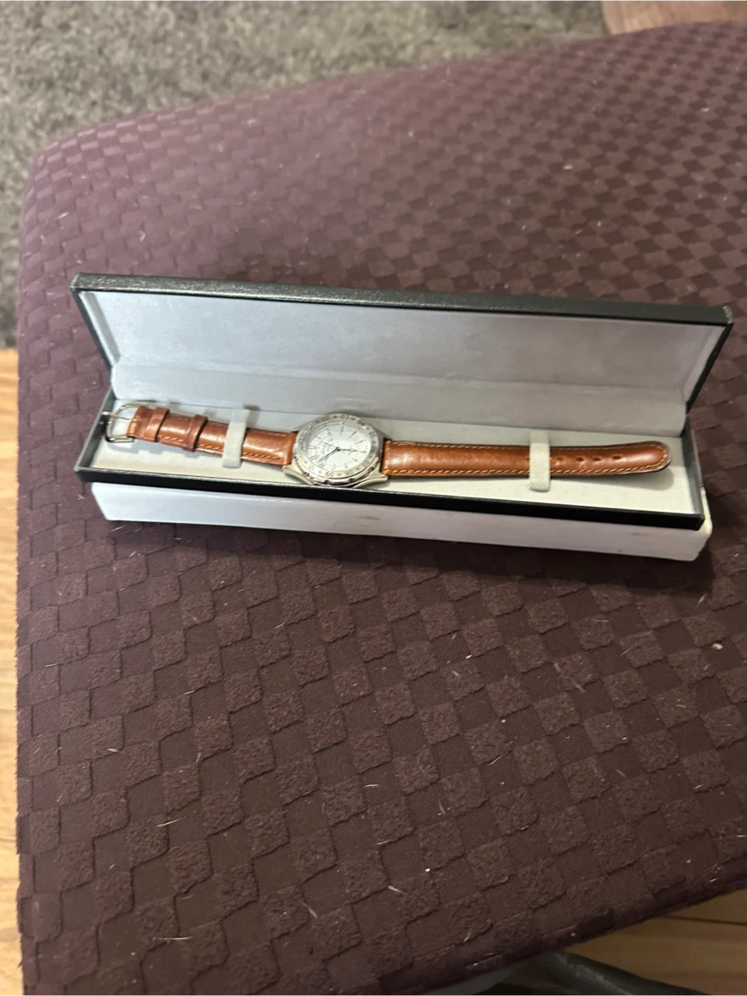 Timex Men's Watch with Leather Strap