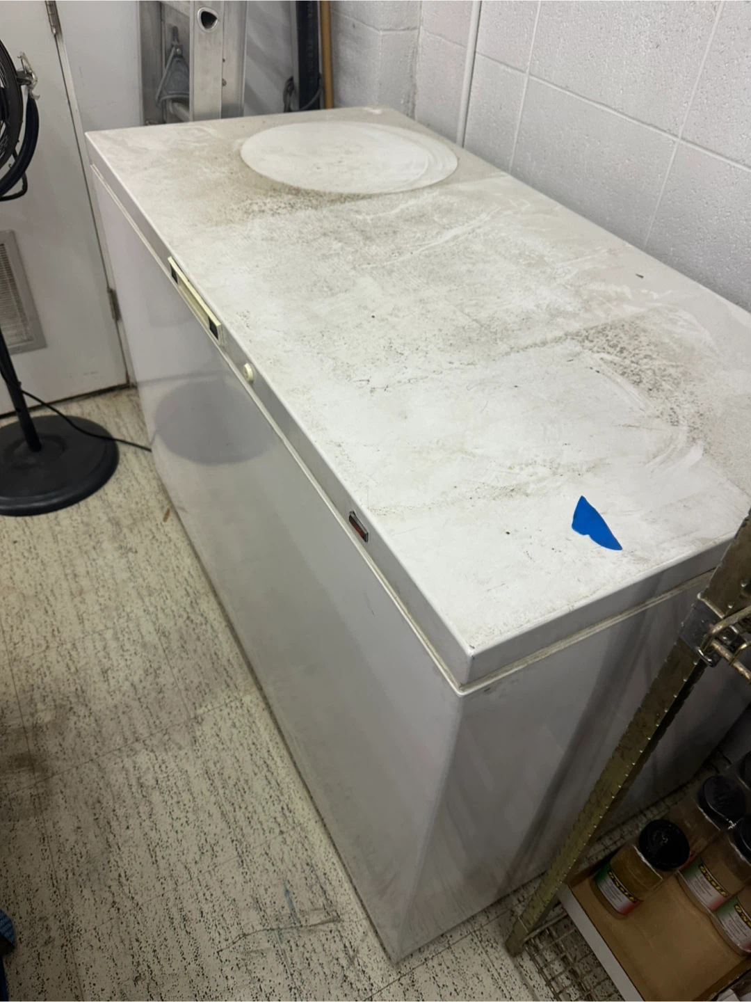 White Chest Freezer