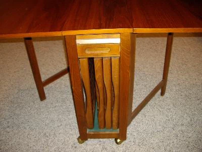 Teak table with Chairs - photo 4