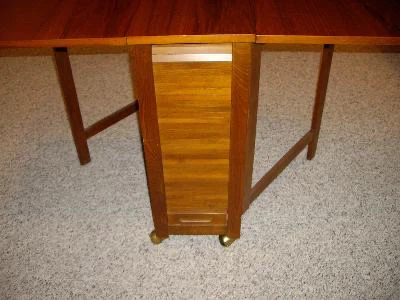 Teak table with Chairs - photo 5