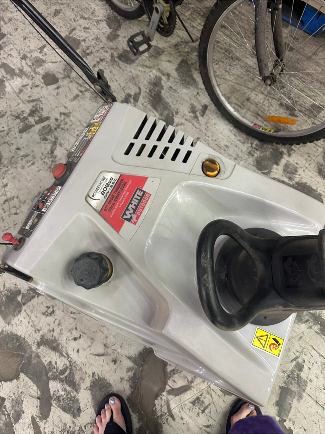 White Outdoors PowerMate snow  Blower - photo 2