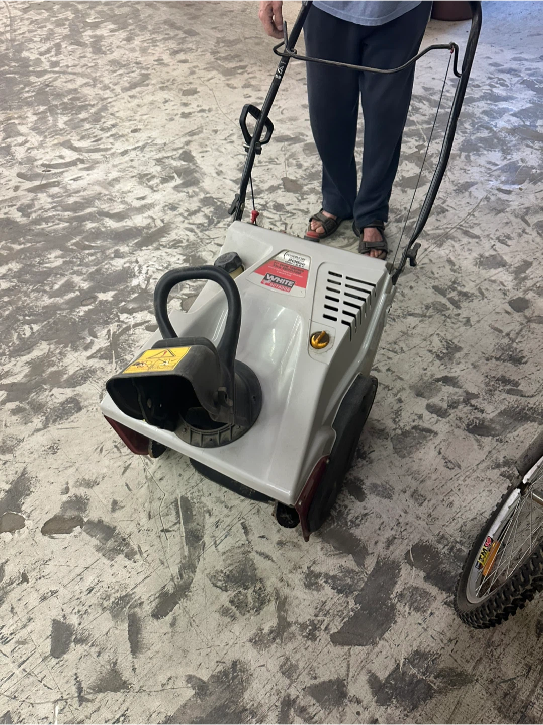 White Outdoors PowerMate snow  Blower - photo 3