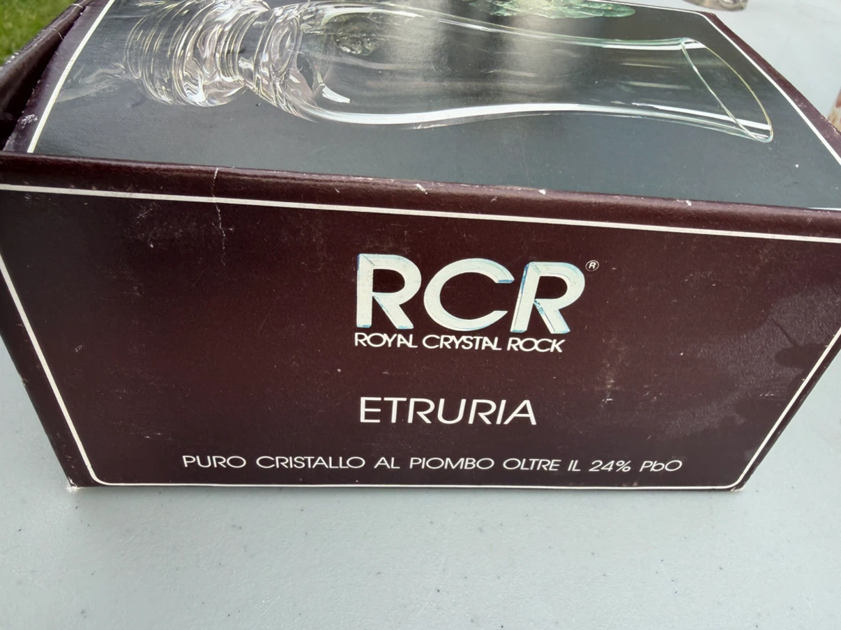 RCR Royal Crystal Rock Etruria Vase - photo 2