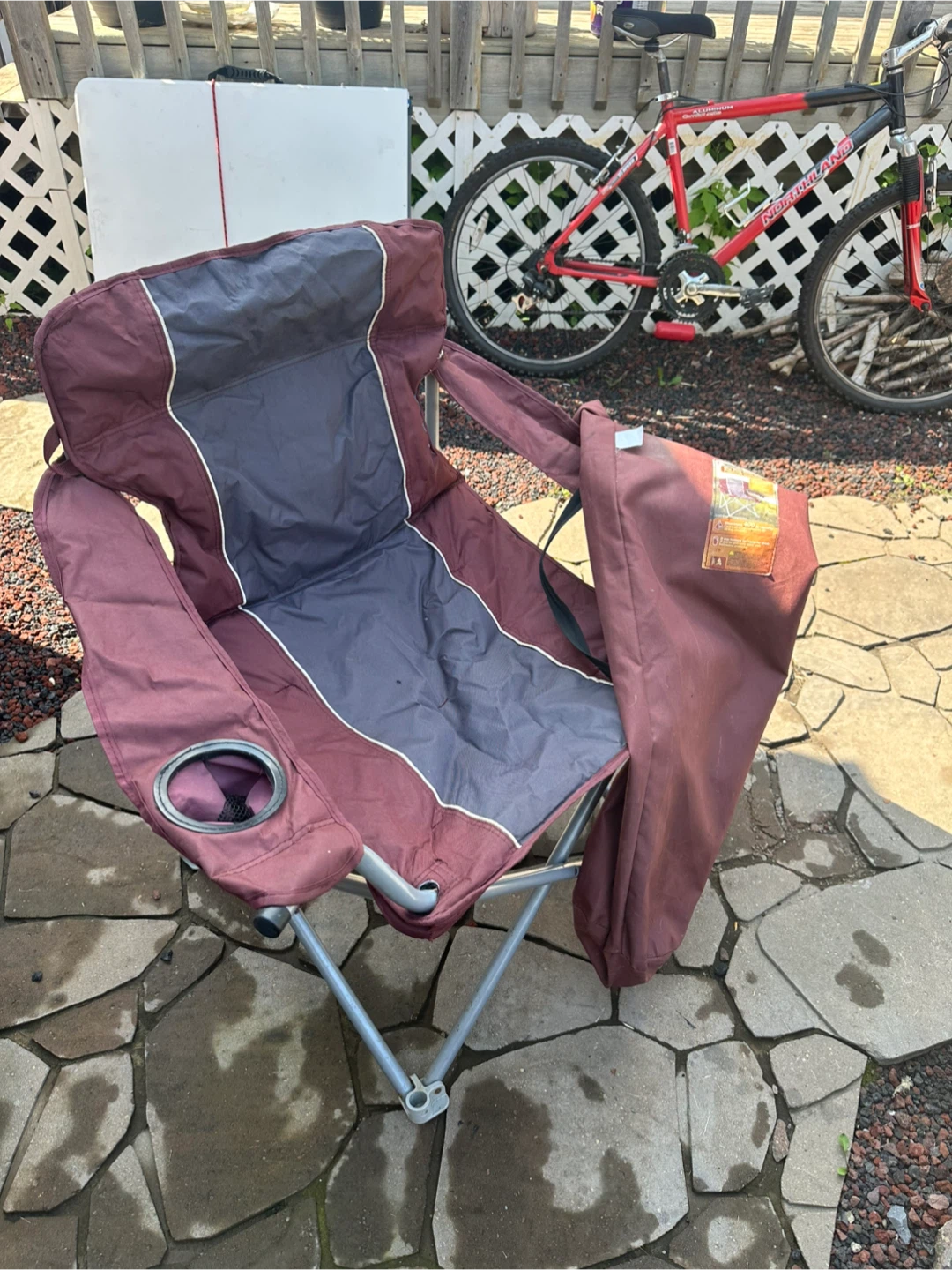 Camping Chair with Cup Holders