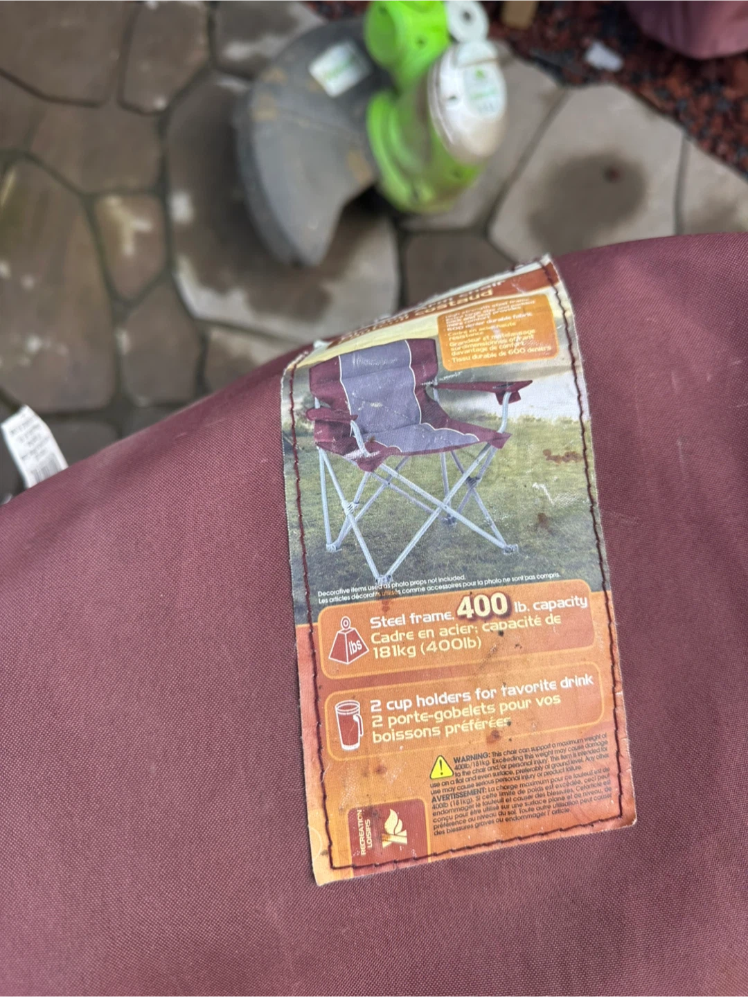 Camping Chair with Cup Holders - photo 3