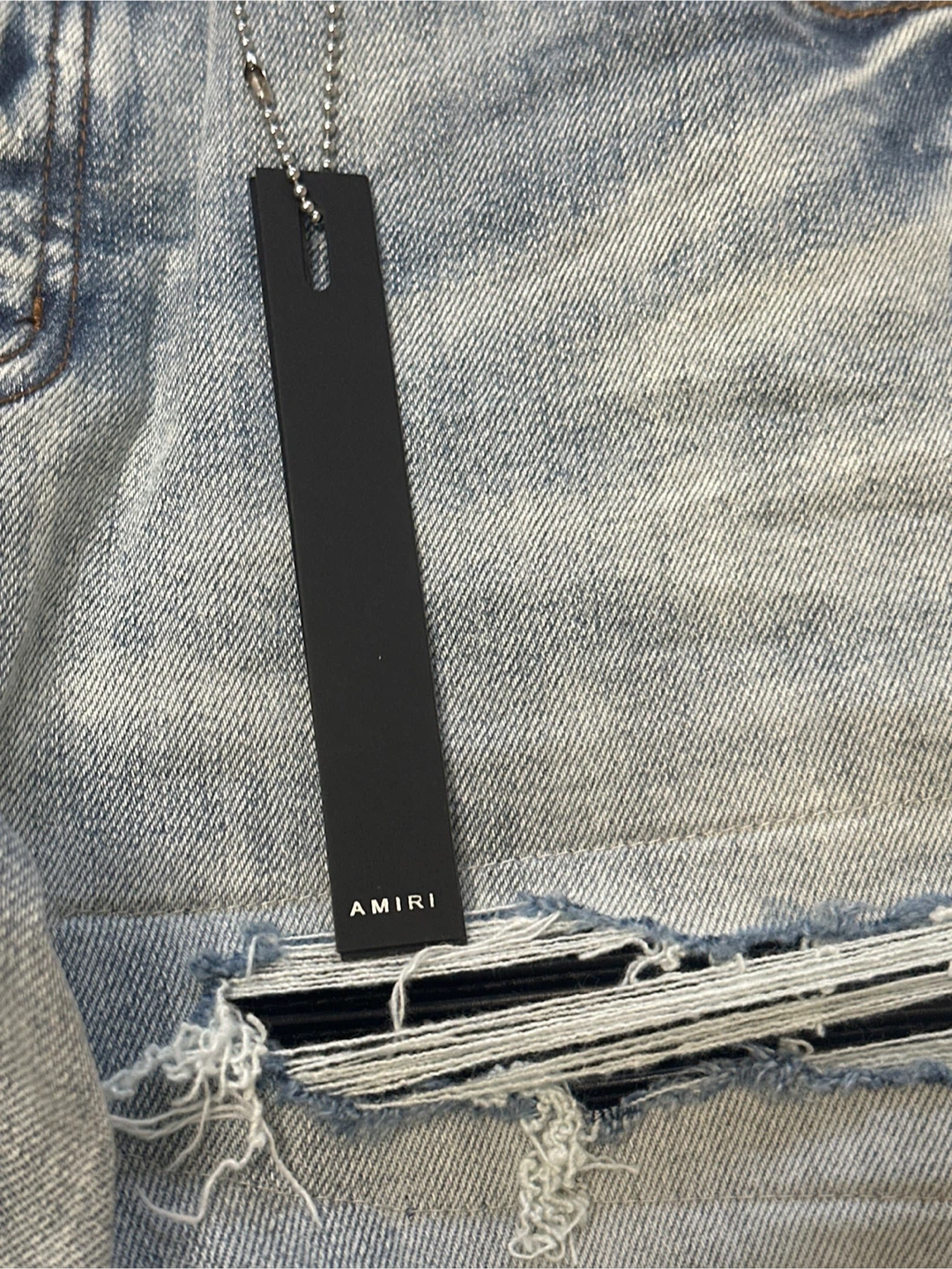 Amiri Distressed Denim Jeans Size 30 - photo 4