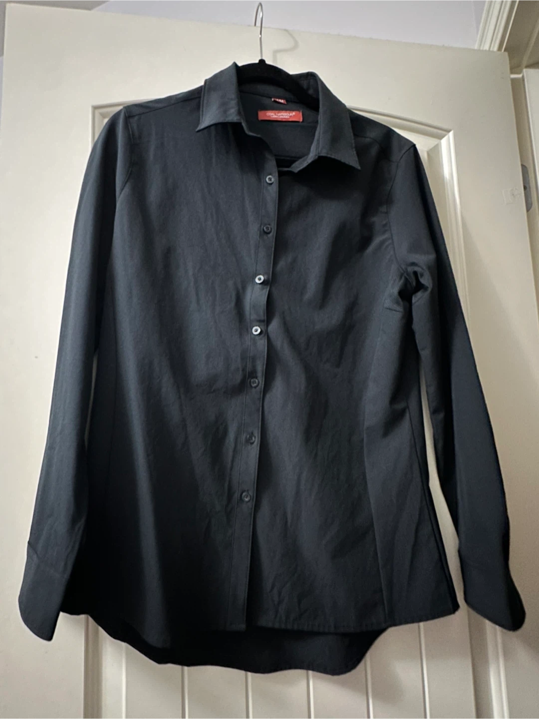 Coal Harbour Ladies Black Long Sleeve Shirt