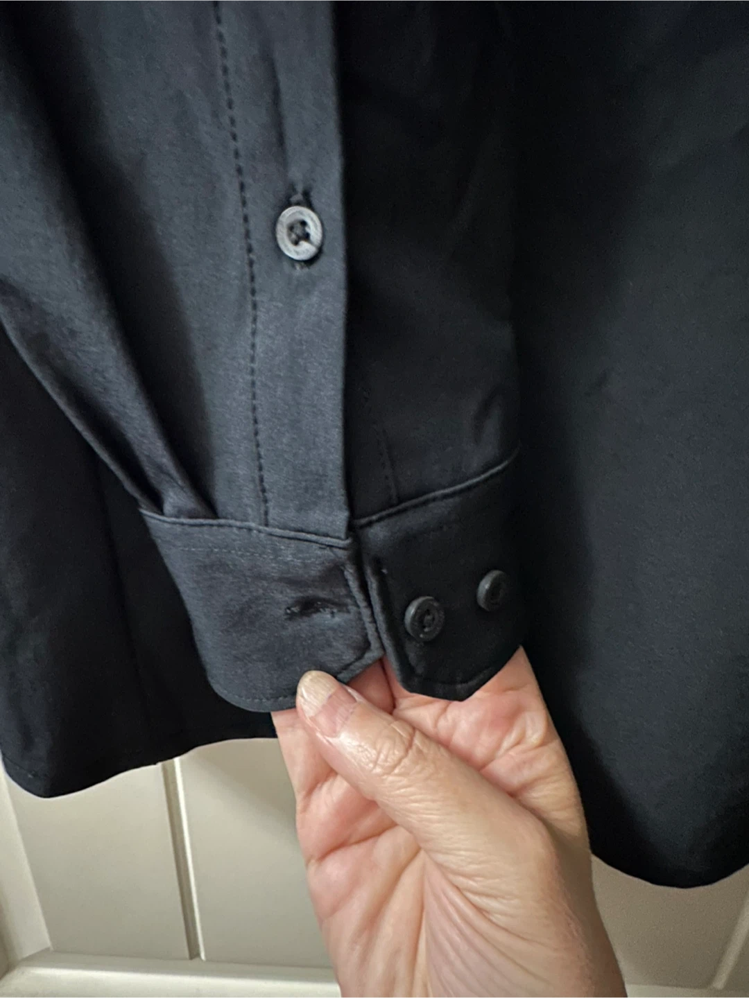 Coal Harbour Ladies Black Long Sleeve Shirt - photo 3