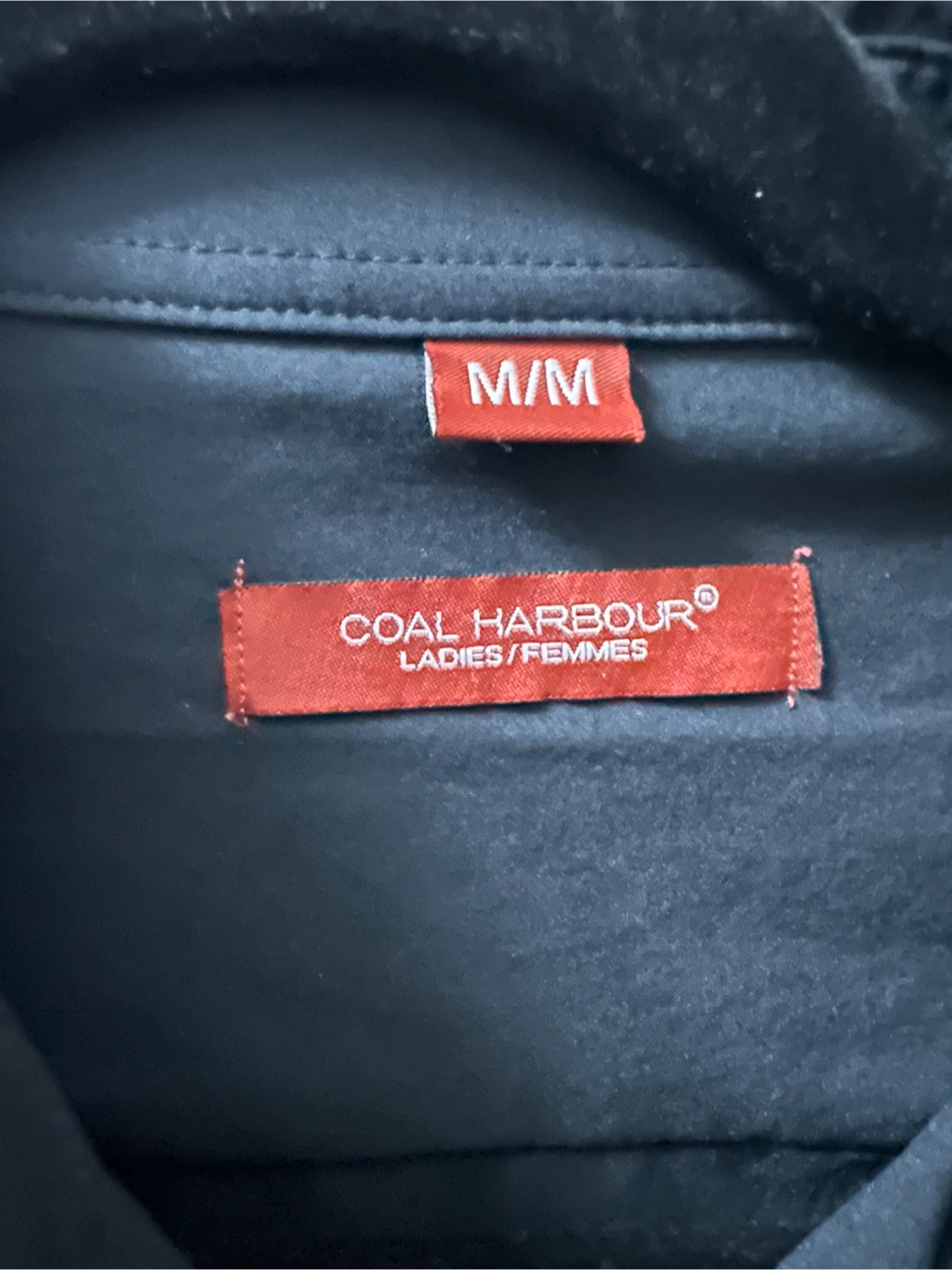Coal Harbour Ladies Black Long Sleeve Shirt - photo 4