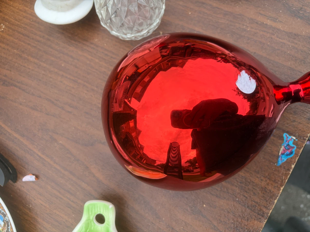 Shiny Red balloon Piggy Bank