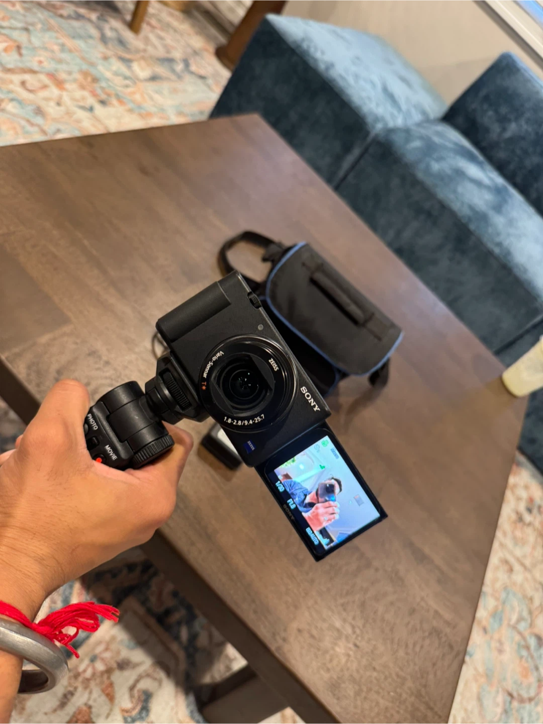 Sony Vlogging Camera ZV-1 with Shooting Grip Kit