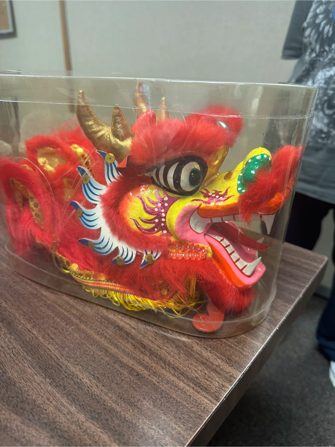 Red Dragon Puppet Decoration