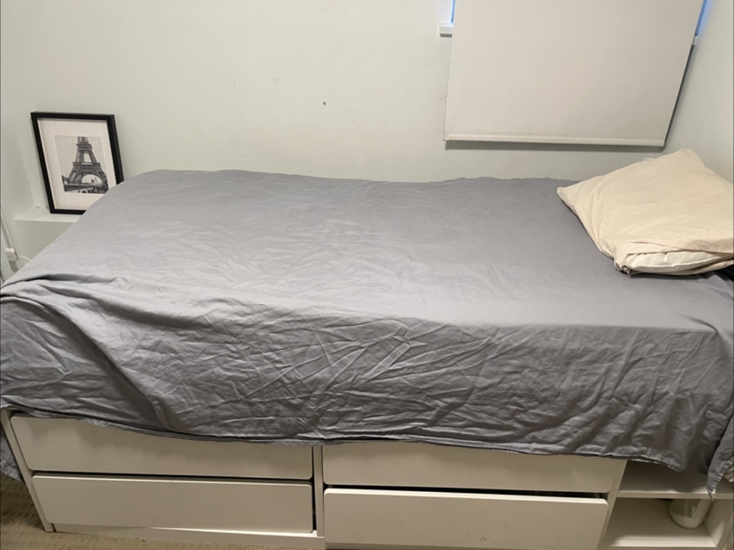 IKEA Storage Bed Frame and mattress - photo 3