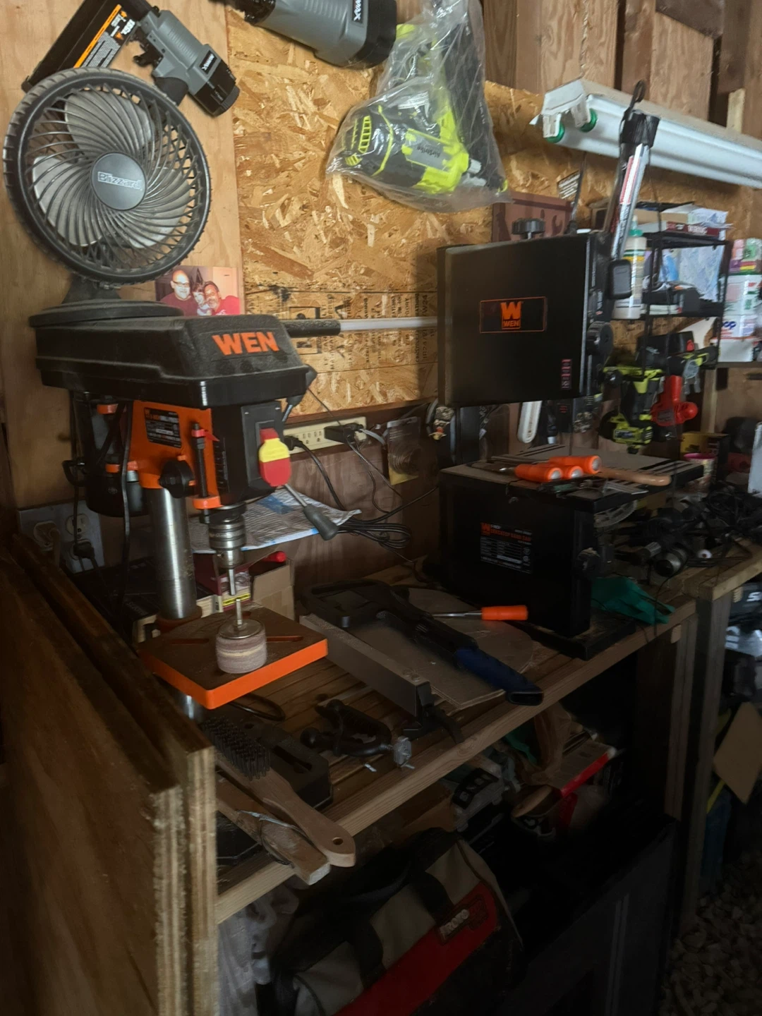 WEN Drill Press and Band Saw
