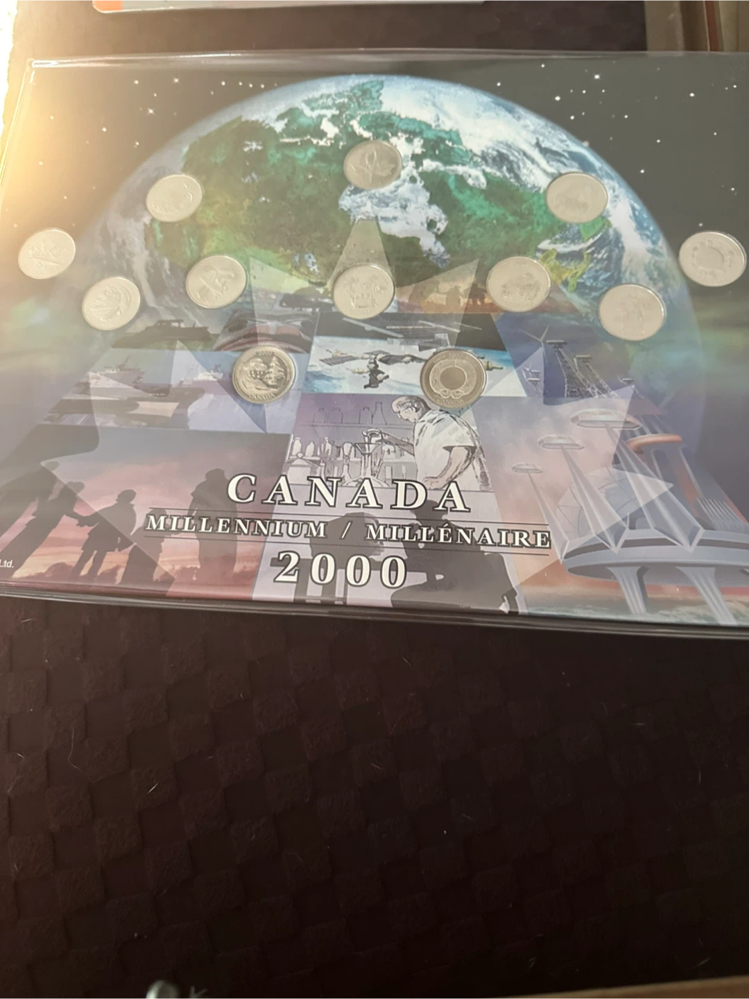 Canada Millennium Coin Collection 1999 & 2000 - photo 2