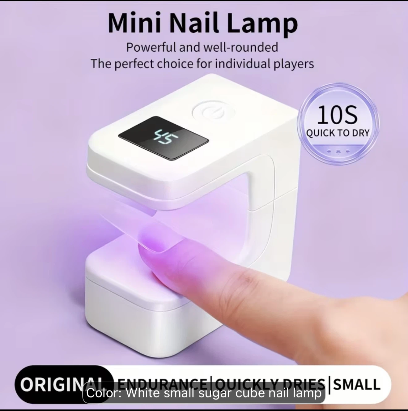 Mini UV LED Nail Lamp
